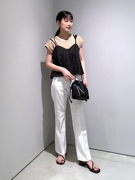 Renoさん(レディース・154cm)の夏コーディネート