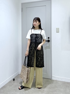Renoさん(レディース・154cm)の夏コーディネート