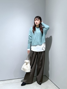 Renoさん(レディース・154cm)の秋コーディネート