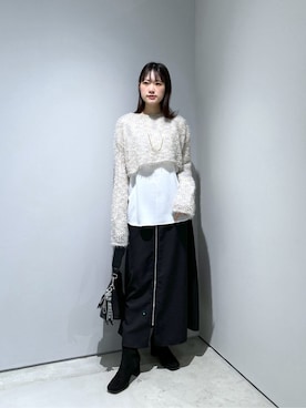 Renoさん(レディース・154cm)の冬コーディネート