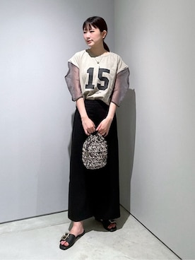 Renoさん(レディース・154cm)の夏コーディネート
