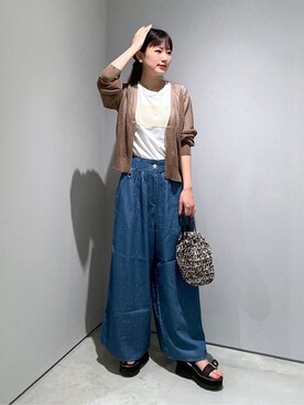Renoさん(レディース・154cm)の夏コーディネート