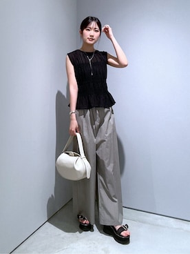 Renoさん(レディース・154cm)の夏コーディネート