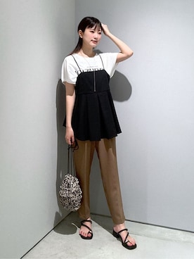 Renoさん(レディース・154cm)の夏コーディネート