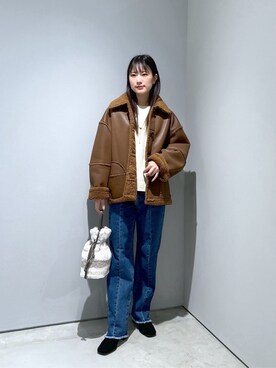Renoさん（レディース・154cm）の冬コーディネート