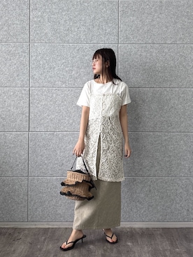 Renoさん(レディース・154cm)の夏コーディネート