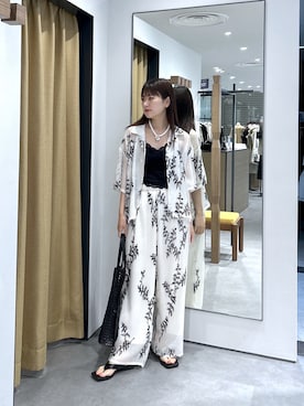 Renoさん（レディース・154cm）の夏コーディネート