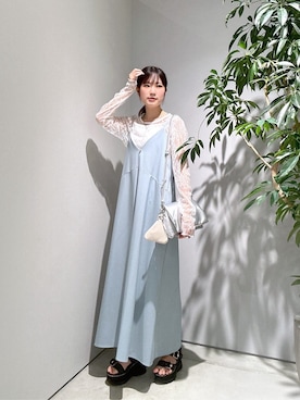 Renoさん(レディース・154cm)の夏コーディネート