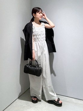Renoさん(レディース・154cm)の夏コーディネート