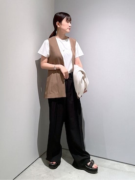 Renoさん(レディース・154cm)の夏コーディネート