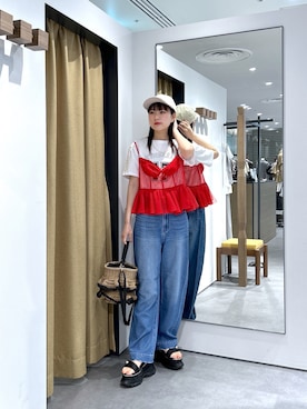 Renoさん（レディース・154cm）の春コーディネート