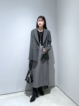 Renoさん（レディース・154cm）の冬コーディネート