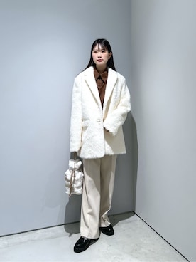 Renoさん(レディース・154cm)の冬コーディネート