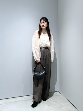 Renoさん（レディース・154cm）の冬コーディネート