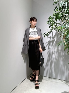 Renoさん（レディース・154cm）の夏コーディネート