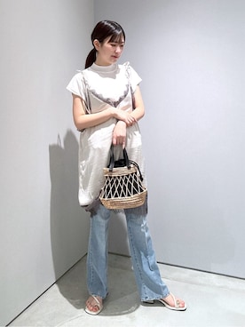 Renoさん(レディース・154cm)の夏コーディネート