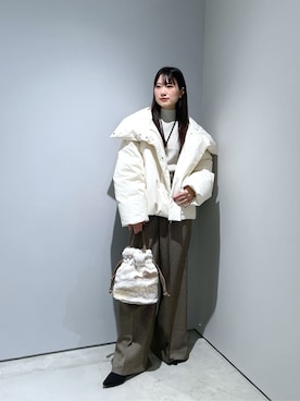 Renoさん(レディース・154cm)の冬コーディネート