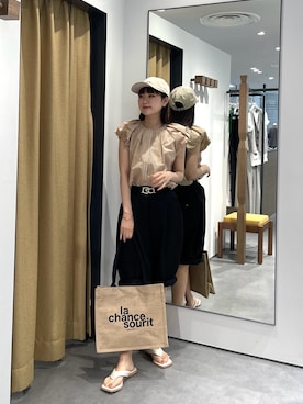 Renoさん(レディース・154cm)の夏コーディネート