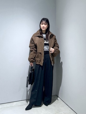 Renoさん(レディース・154cm)の冬コーディネート