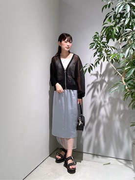 Renoさん(レディース・154cm)の夏コーディネート