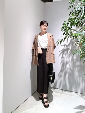 Renoさん(レディース・154cm)の夏コーディネート