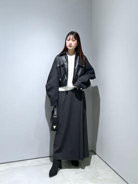 Renoさん(レディース・154cm)の冬コーディネート