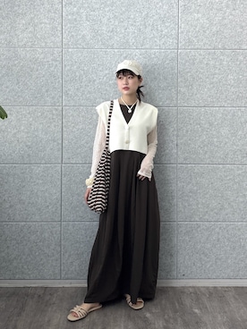 Renoさん(レディース・154cm)の春コーディネート