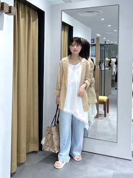 Renoさん(レディース・154cm)の夏コーディネート