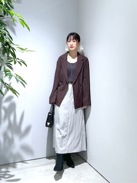 Renoさん（レディース・154cm）の秋コーディネート