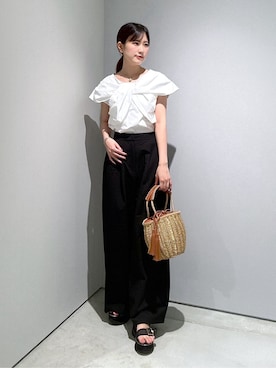 Renoさん(レディース・154cm)の夏コーディネート