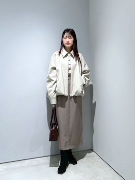Renoさん(レディース・154cm)の冬コーディネート