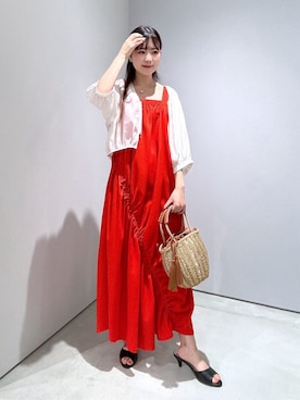 Renoさん(レディース・154cm)の夏コーディネート