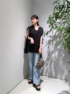 Renoさん(レディース・154cm)の夏コーディネート