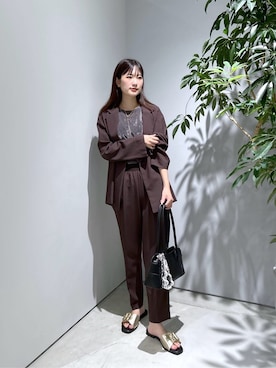Renoさん(レディース・154cm)の秋コーディネート