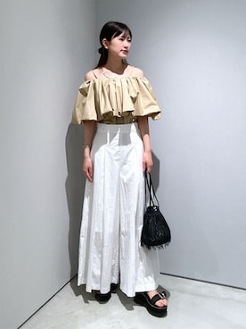 Renoさん(レディース・154cm)の夏コーディネート