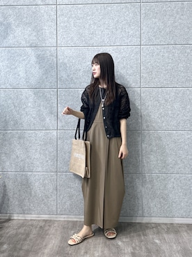 「GALLEST（ギャレスト）のアイテム」を使った、chanren0さん（レディース・154cm）の春コーディネート