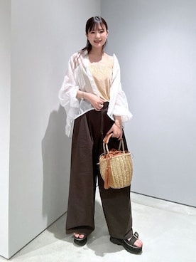 Renoさん(レディース・154cm)の夏コーディネート
