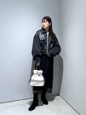 Renoさん(レディース・154cm)の冬コーディネート