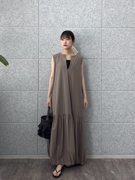 「GALLEST（ギャレスト）のアイテム」を使った、Renoさん（レディース・154cm）の春コーディネート
