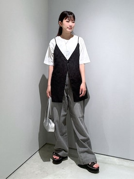 Renoさん(レディース・154cm)の夏コーディネート