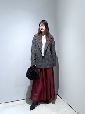 Renoさん(レディース・154cm)の秋コーディネート