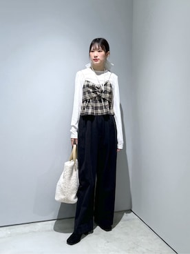 Renoさん(レディース・154cm)の冬コーディネート