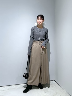 Renoさん(レディース・154cm)の冬コーディネート