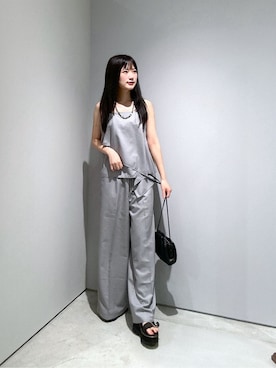 Renoさん(レディース・154cm)の夏コーディネート