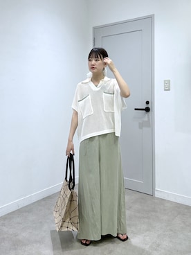 Renoさん（レディース・154cm）の夏コーディネート