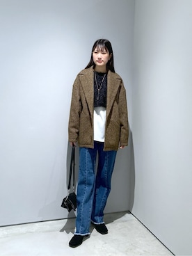 Renoさん（レディース・154cm）の冬コーディネート