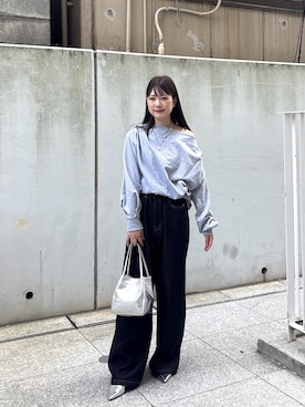 「GALLEST（ギャレスト）のアイテム」を使った、Renoさん（レディース・154cm）の夏コーディネート