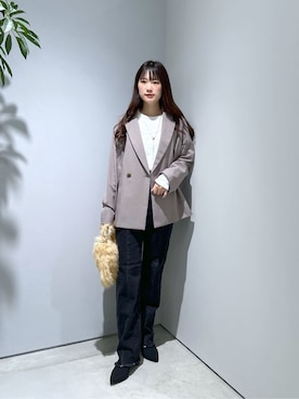 Renoさん(レディース・154cm)の秋コーディネート