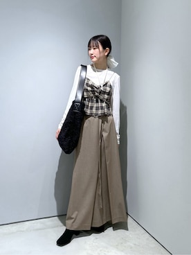 Renoさん(レディース・154cm)の冬コーディネート