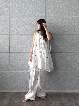 Renoさん(レディース・154cm)の夏コーディネート